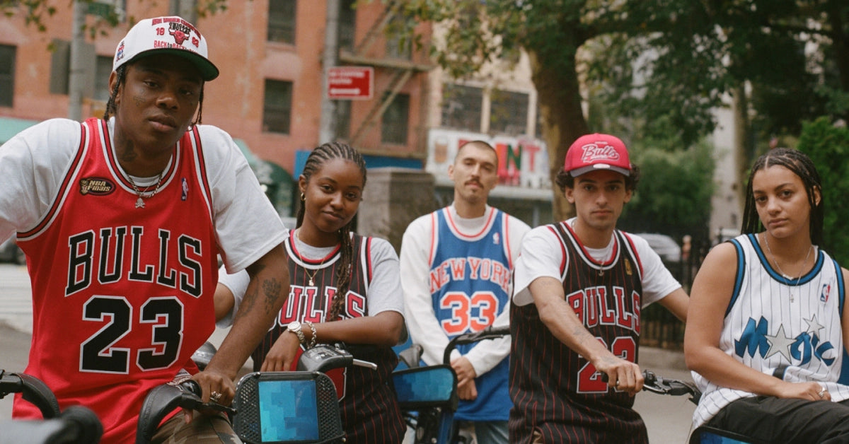 Youth mitchell deals and ness jersey