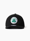 Boston Celtics Black With Team Logo Flex 110 Snapback