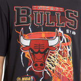 Chicago Bulls Lightning Hoop Tee