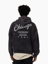Chicago Bulls Chrome Logo Hoodie