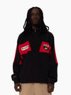 Essendon Bombers Half Time Half Zip Crew