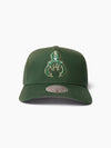Milwaukee Bucks Upside Down Logo Pro Pinch Snapback