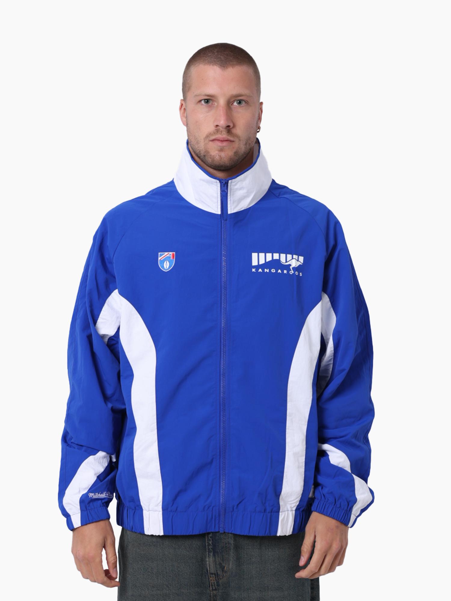 North Melbourne Kangaroos Logo Nylon Jacket – Mitchell & Ness