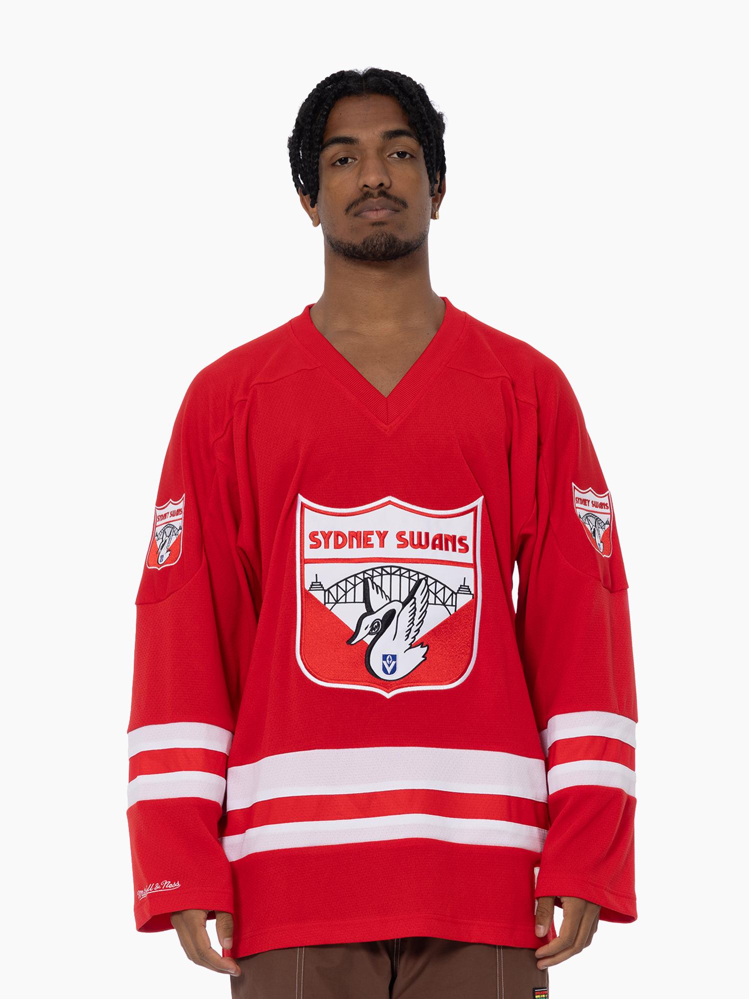 Sydney Swans Evade Hockey Jersey – Mitchell Ness - Main Image