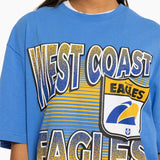 West Coast Eagles Inline Stack Tee