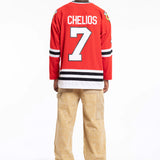 Chris Chelios 1991-92 Chicago Blackhawks Hockey Jersey