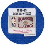 Dirk Nowitzki 1998-99 Dallas Mavericks Road Swingman Jersey