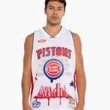 Detroit Pistons NBA x Tats Cru Swingman Jersey