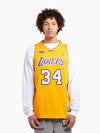 Shaquille O'Neal 2000-01 L.A Lakers Home Authentic Jersey