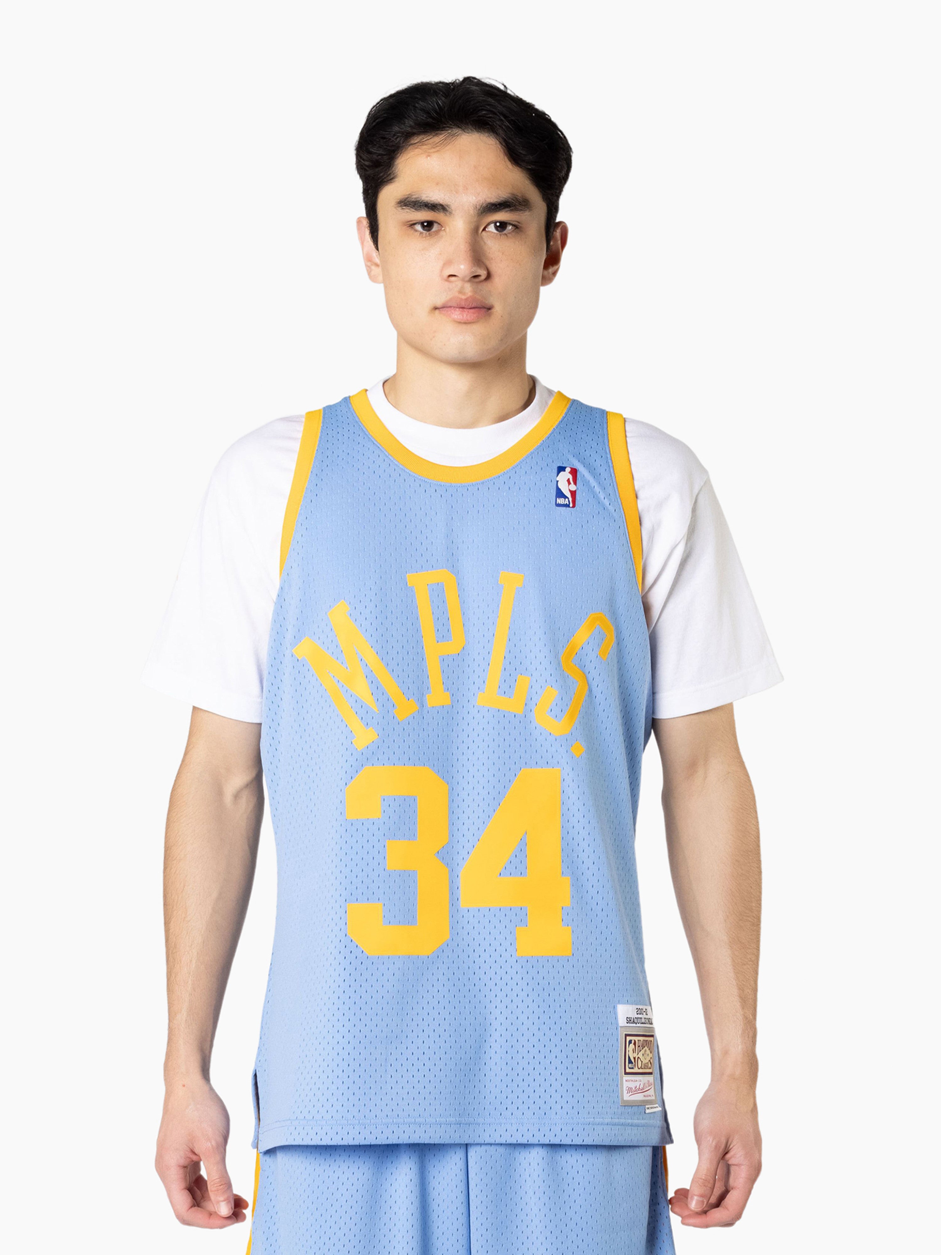 Shaq Jersey Lakers Blue Swingman Jersey Los Angeles Lakers