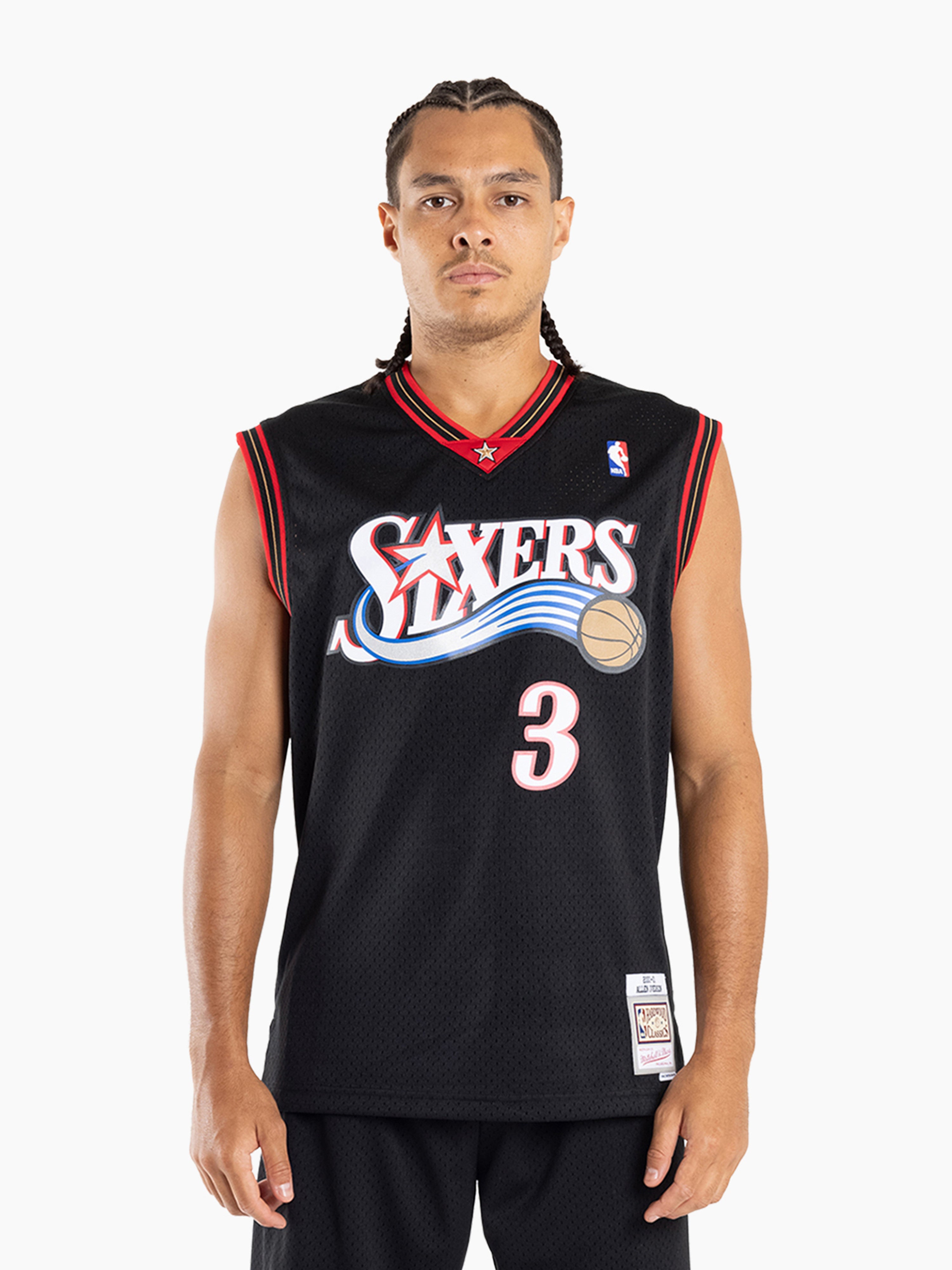 Iverson 2000-01 76ers Road Swingman Jersey – Mitchell Ness