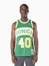 Shawn Kemp 1994-95 Seattle Supersonics Home Swingman Jersey