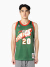 Gary Payton 1995-96 Seattle Supersonics Road Swingman Jersey
