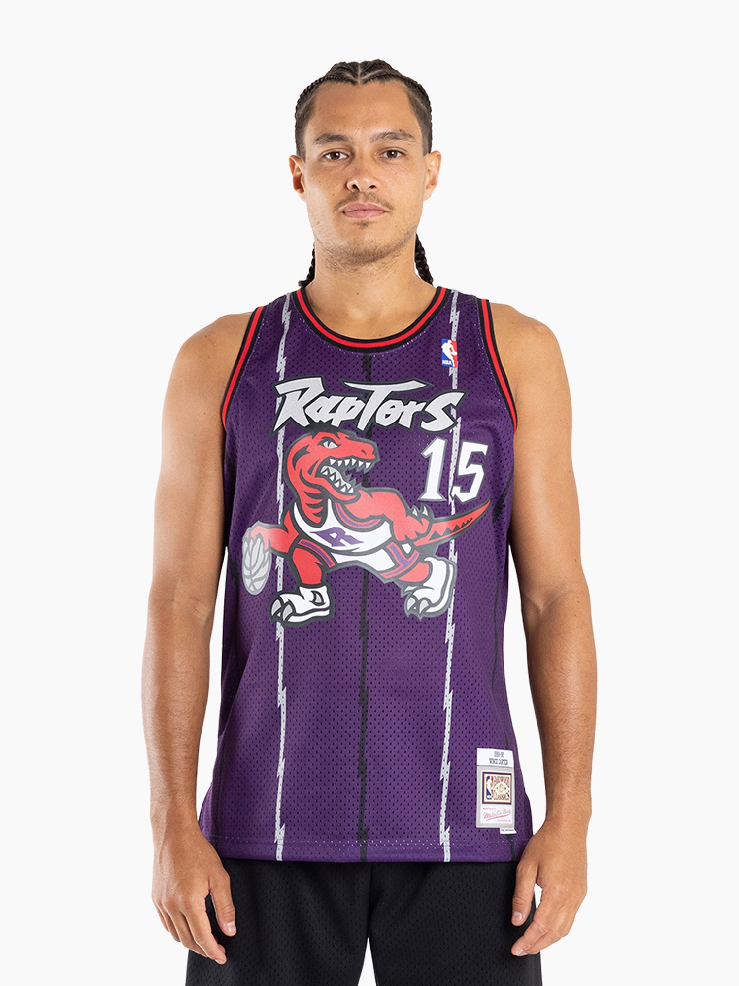 Vince Carter Toronto Raptors Road Jersey 1998-99 par Madagascar Vince Carter Toronto Raptors Road Jersey 1998-99 par Madagascar