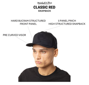 Classic Red Snapback