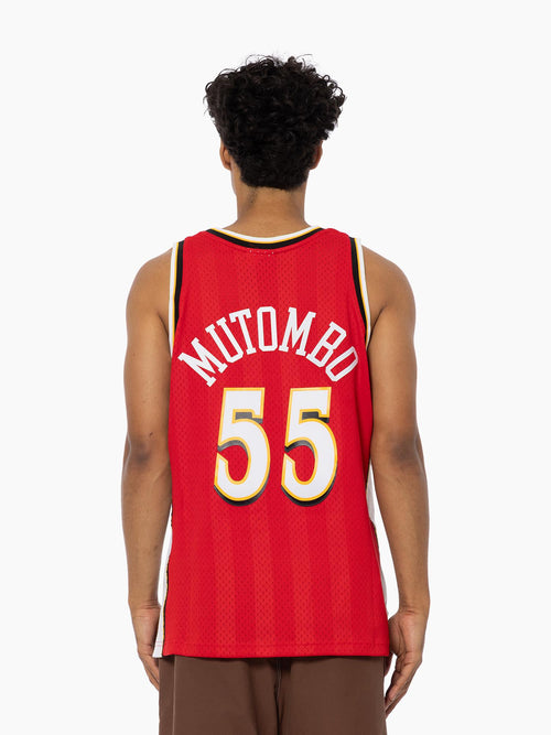 Dikembe Mutombo 99-00 Atlanta Hawks Alternate Jersey – Mitchell Ness