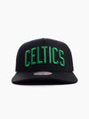 Boston Celtics Team Colour Wordmark Snapback