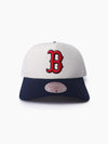 Boston Red Sox White & True Classics Pro Pinch Snapback