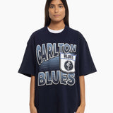 Carlton Blues Inline Stack Tee