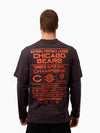 Chicago Bears Scorecard Long Sleeve Tee