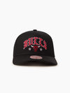 Chicago Bulls Black Letter Pro Pinch Snapback