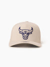 Chicago Bulls Cream & Navy Flex 110 Snapback