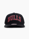 Chicago Bulls Team Colour Wordmark Snapback