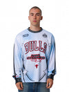 Chicago Bulls Warehouse Rave Long Sleeve Cycling Jersey