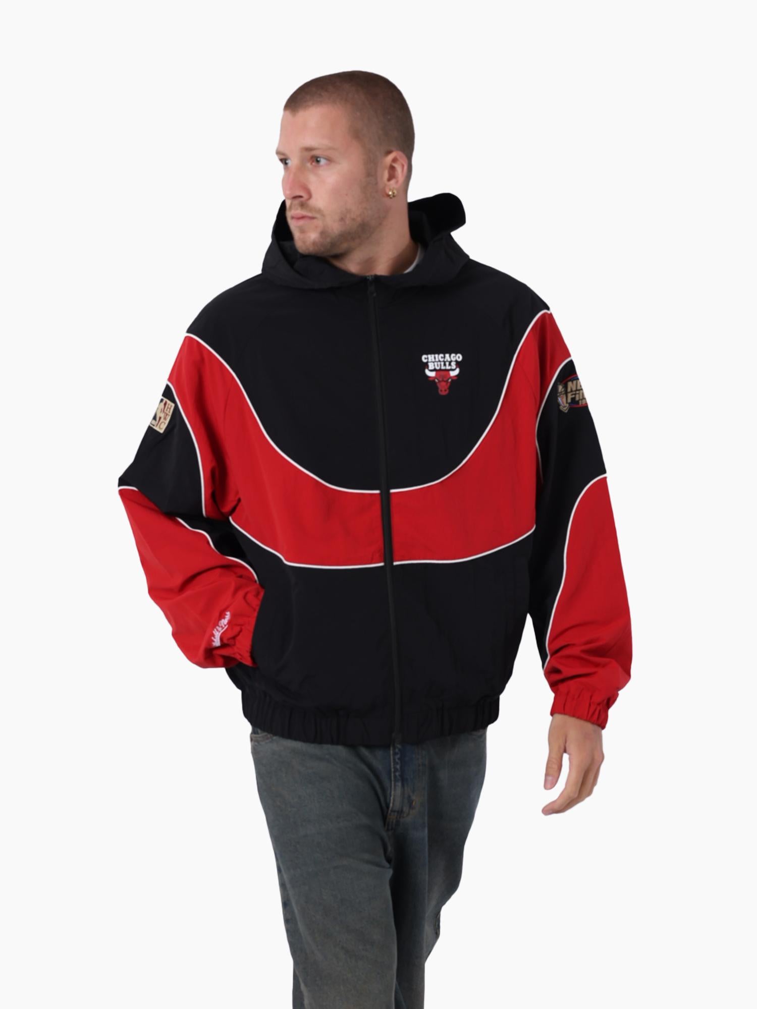 Chicago Bulls Nylon Tracksuit Jacket – Mitchell & Ness