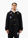 Collingwood Magpies Throwback Duffle Coat