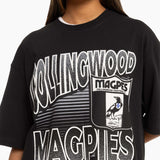 Collingwood Magpies Inline Stack Tee