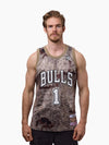 Derrick Rose 2014-15 Chicago Bulls Camo Swingman Jersey