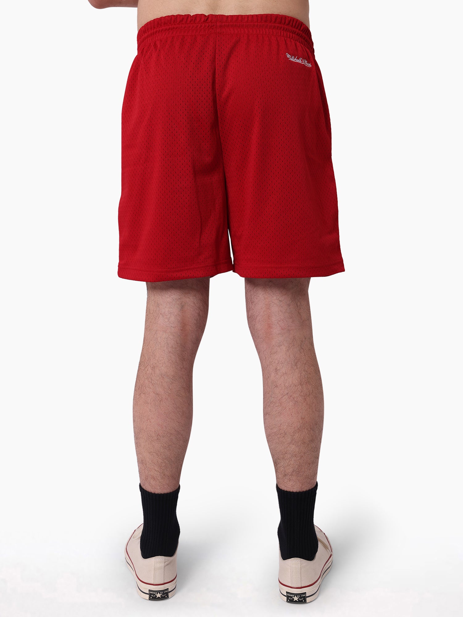 Kansas City CHiefs Stars & Text Mesh Shorts – Mitchell & Ness