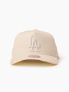 Los Angeles Dodgers White & Cream Pro Pinch Snapback
