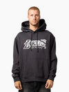 L.A Lakers Ripped Logo Hoodie