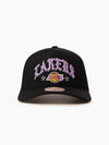 L.A Lakers Black Letter Pro Pinch Snapback