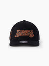 L.A Lakers Snakeskin Pinch Panel Snapback