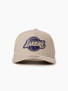 L.A Lakers Cream & Navy Flex 110 Snapback