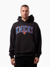 New York Knicks Cracked Arch Boxy Hoodie