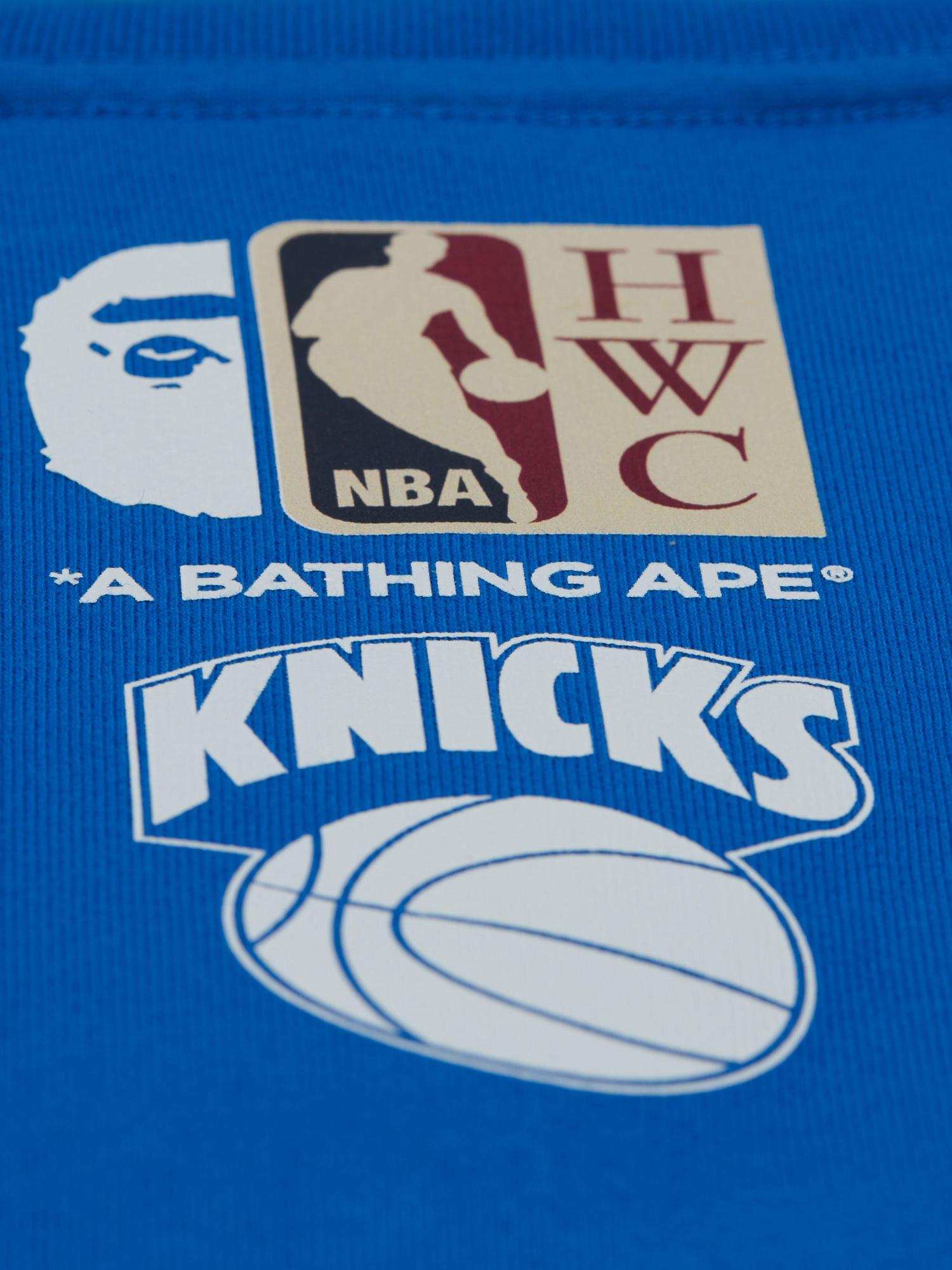 Bape x Mitchell & Ness New York Knicks Tee