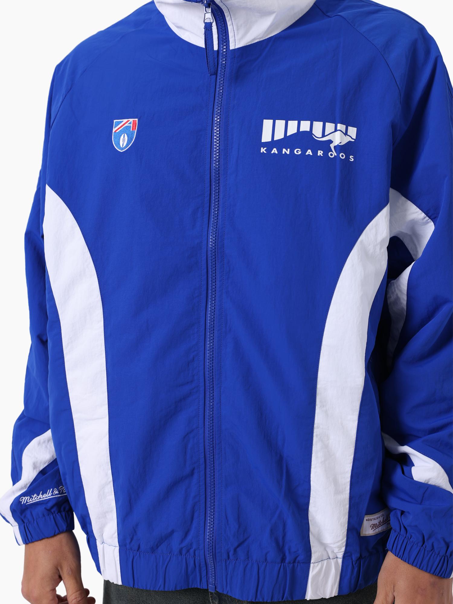 North Melbourne Kangaroos Logo Nylon Jacket – Mitchell & Ness