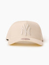 New York Yankees White & Cream Pro Pinch Snapback