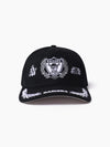 Oakland Raiders Stars & Text Origin Snapback