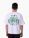 Philadelphia Eagles Stars & Text Boxy Tee