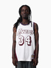 Shaquille O'Neal L.A Lakers 1996-97 Warehouse Rave Panel Jersey
