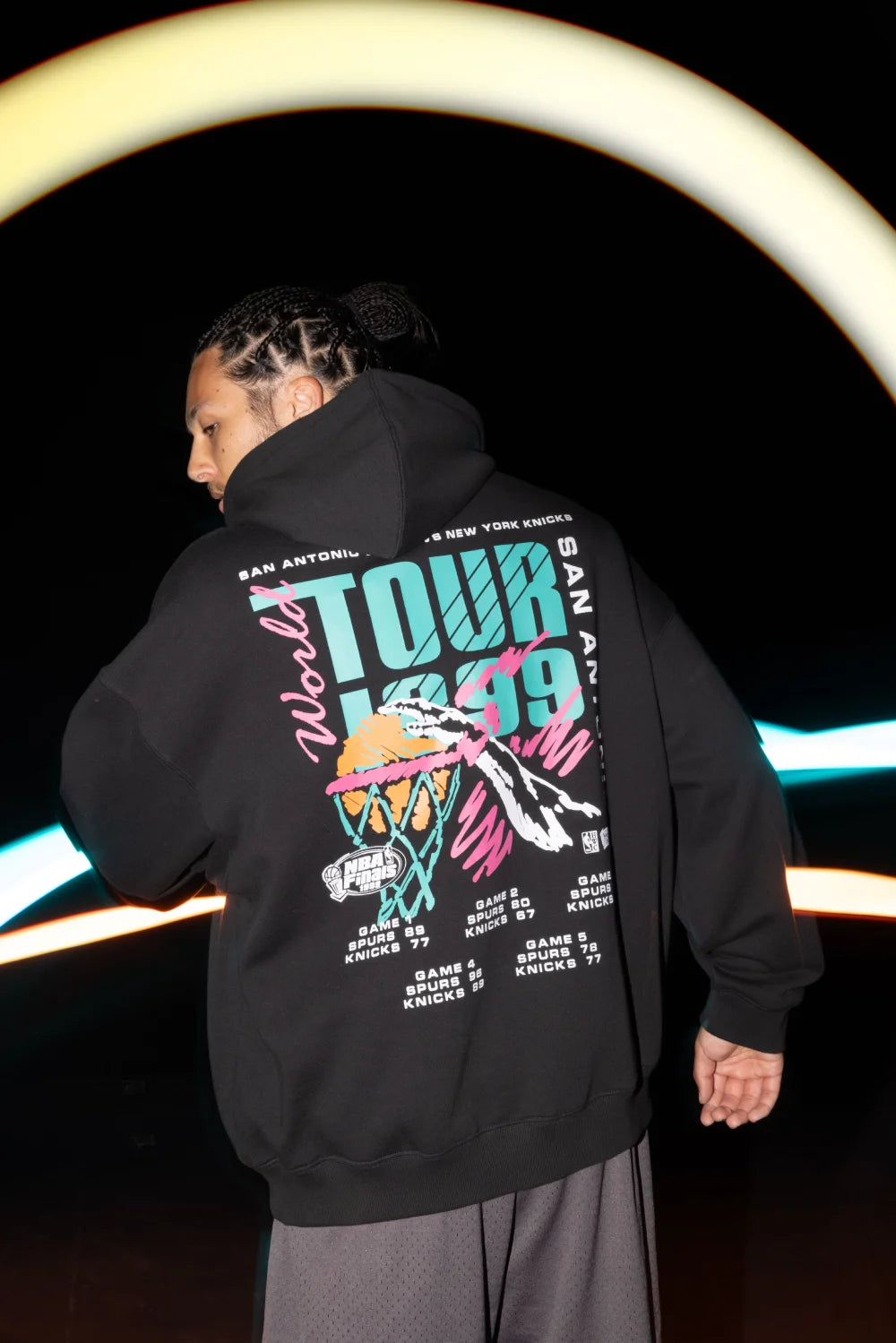 Hoodie and sales nba jersey