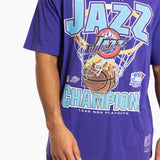 Utah Jazz Nothing But The Net Tee