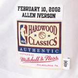 Allen IVerson 2002 All-Star East Authentic Jersey