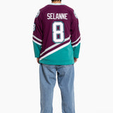 Teemu Selanne 1996-97 Anaheim Ducks Home Hockey Jersey