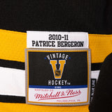 Patrice Bergeron 2010-11 Boston Bruins Hockey Jersey
